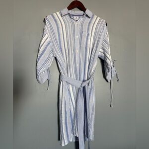Blue Striped Women’s Light weight dress